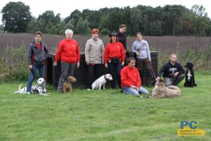 Gruppenfoto 3. Hunderennen Wietzen